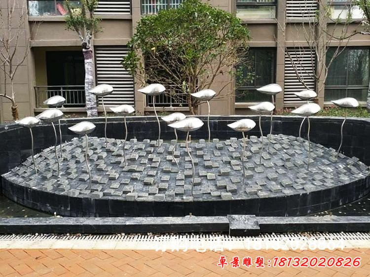 不銹鋼公園抽象魚(yú)