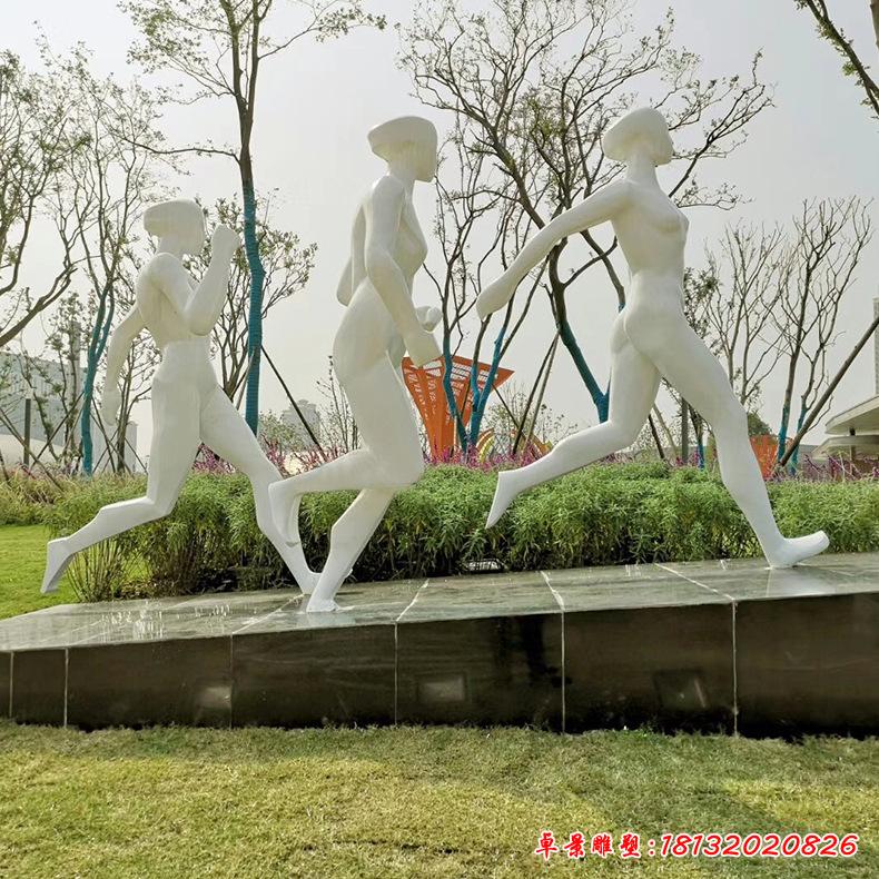 體育運(yùn)動(dòng)雕塑不銹鋼抽象競(jìng)走人物大型戶外廣場(chǎng)公園商場(chǎng)商業(yè)街?jǐn)[件定制13735 (2)