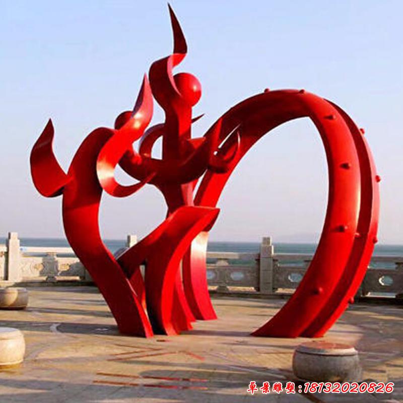 不銹鋼拱門創(chuàng)意雕塑