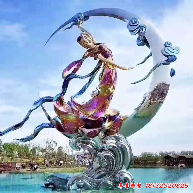 不銹鋼彩繪仙女