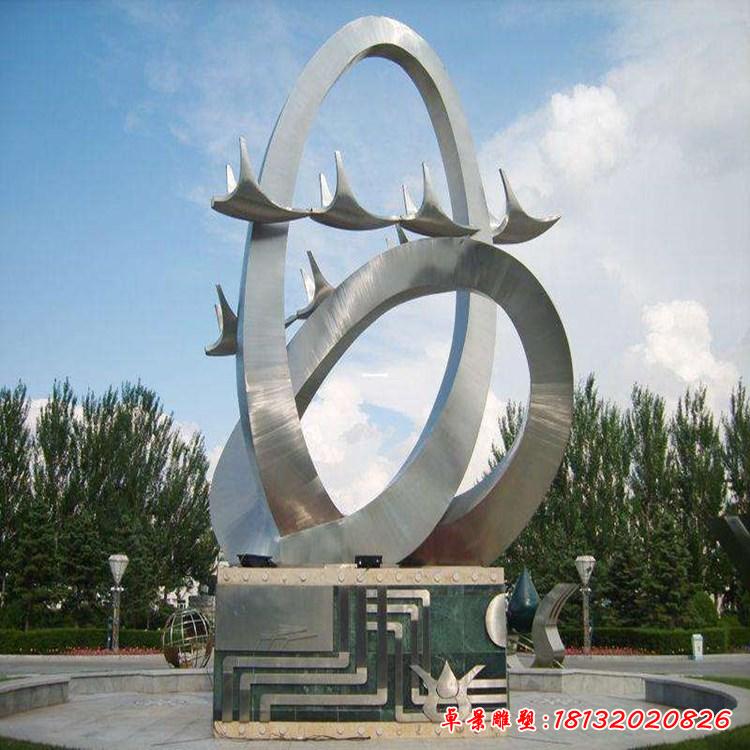 不銹鋼城市景觀雕塑