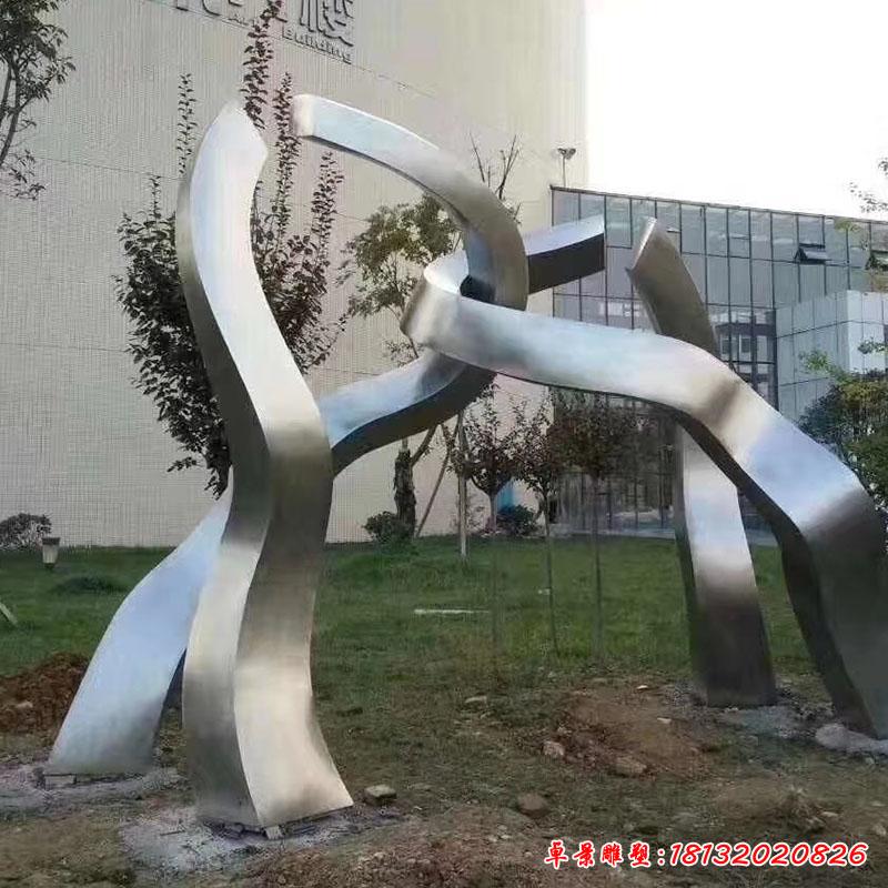 不銹鋼拱門雕塑 (4)