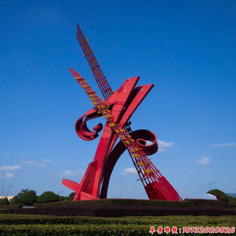 廣場(chǎng)不銹鋼盛世樂(lè)章雕塑