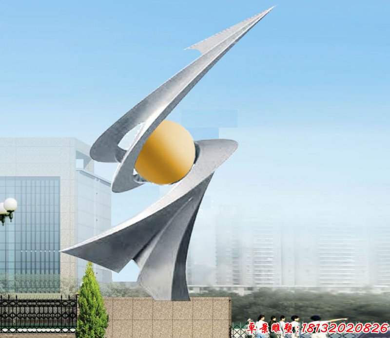 不銹鋼發(fā)展雕塑不銹鋼雕塑