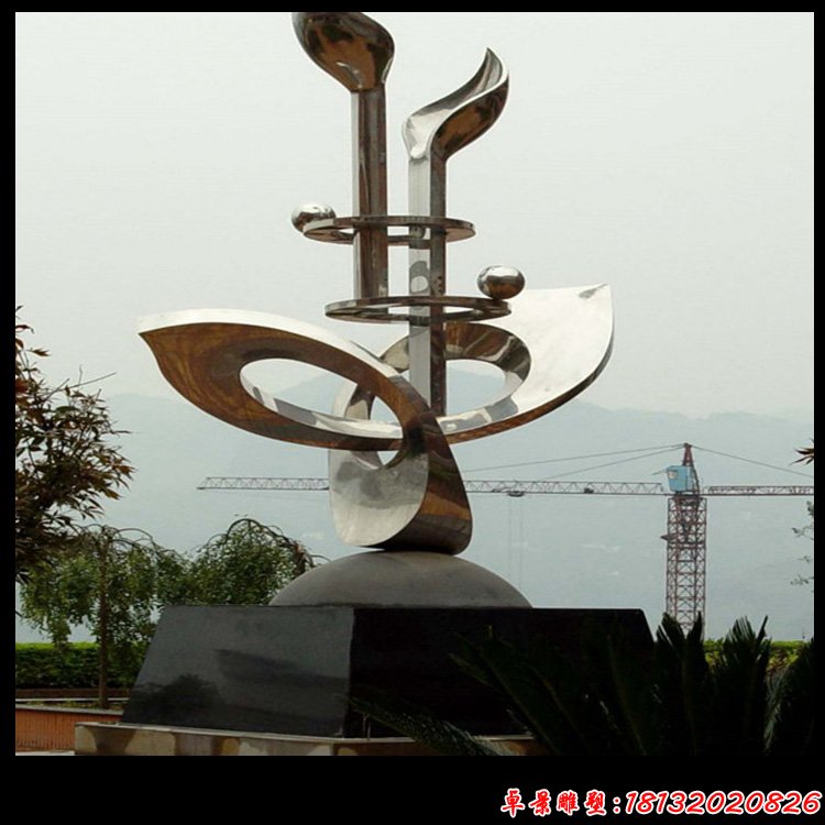 不銹鋼萌芽雕塑 校園不銹鋼雕塑 (2)