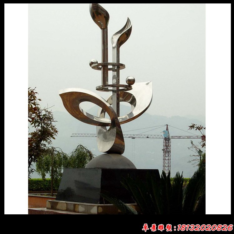 不銹鋼萌芽雕塑 校園不銹鋼雕塑