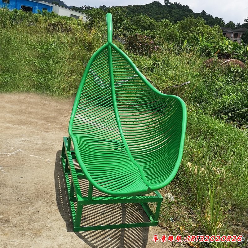 葉子不銹鋼景觀雕塑 (2)