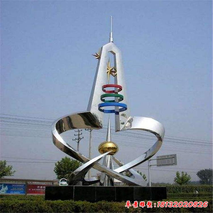 不銹鋼避雷針景觀(guān)雕塑