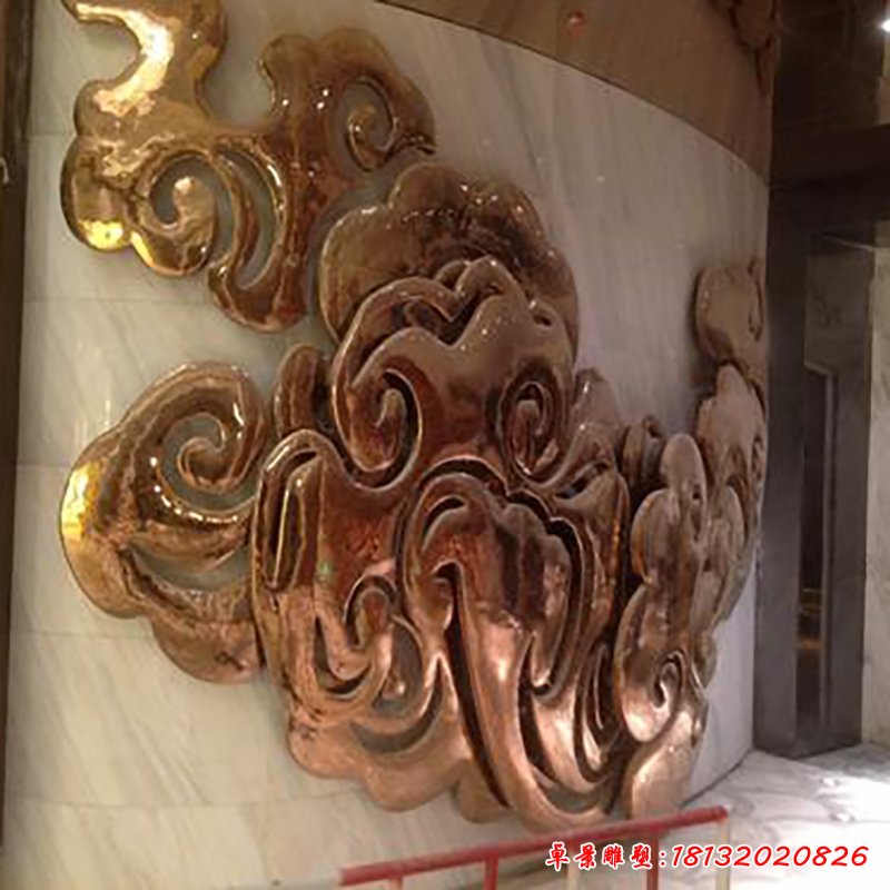 不銹鋼祥云雕塑 (4)