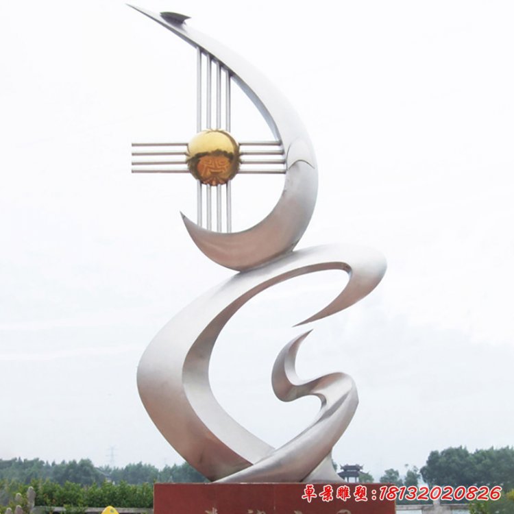 希望之星雕塑，校園不銹鋼雕塑