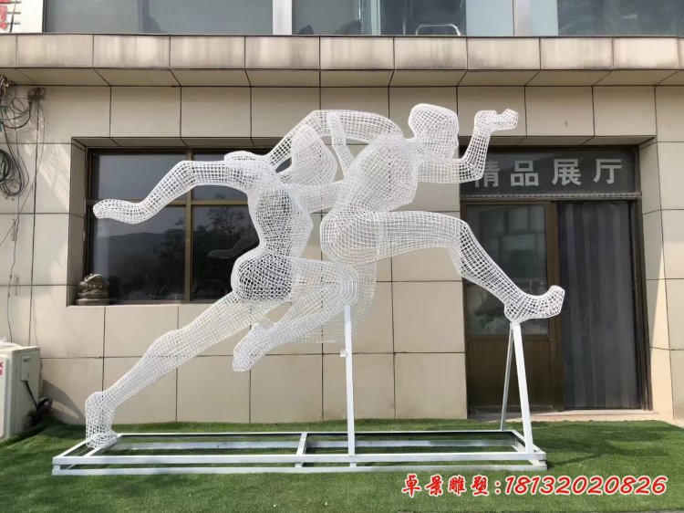 不銹鋼運(yùn)動跳遠(yuǎn)人物雕塑 (2)[1]