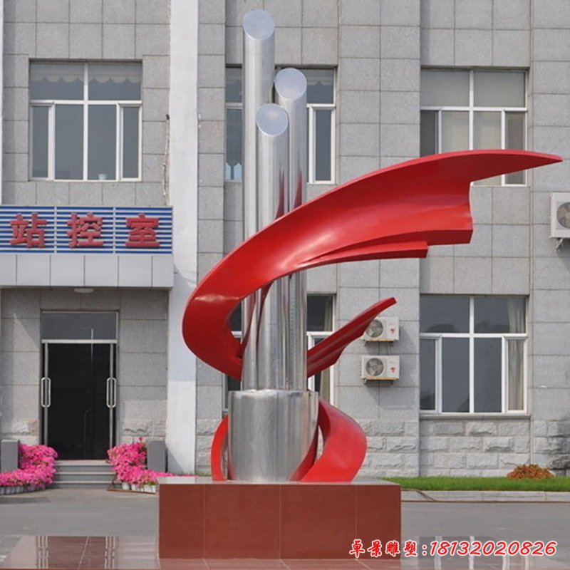 企業(yè)不銹鋼升華雕塑 (30)