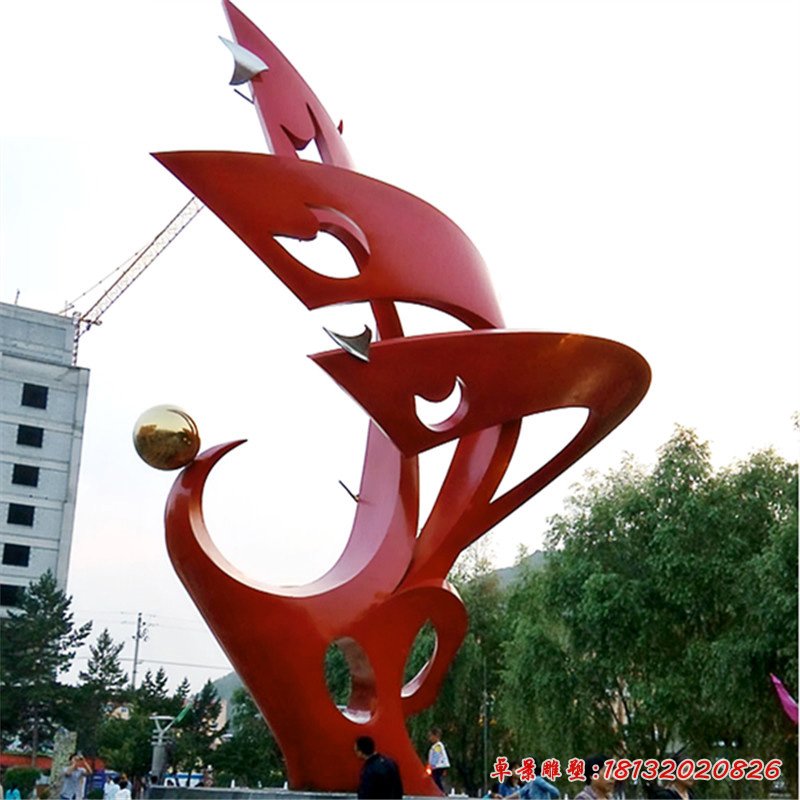 企業(yè)不銹鋼升華雕塑 (22)
