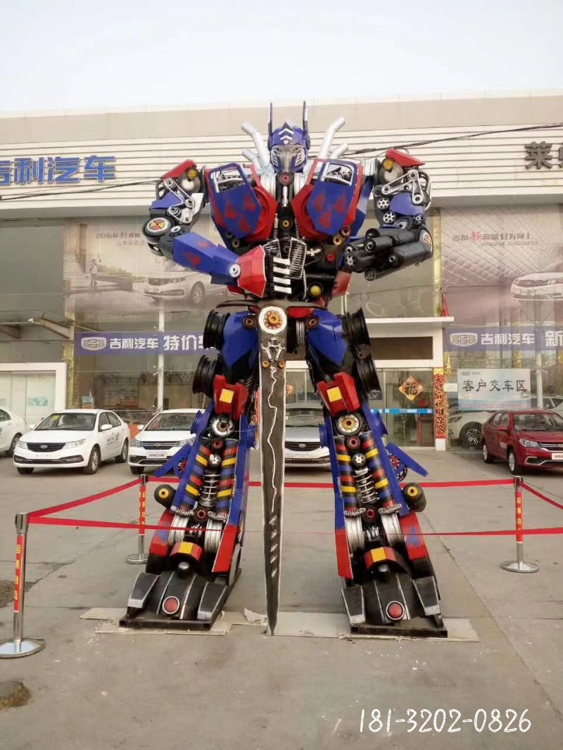 不銹鋼擎天柱雕塑