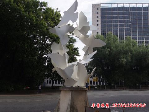 抽象和平鴿