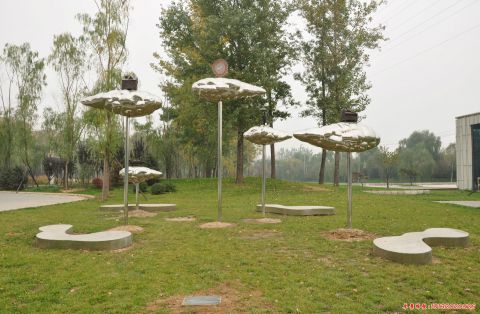 公園抽象云朵