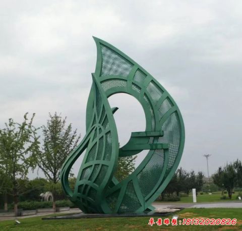 公園大型鏤空樹(shù)葉