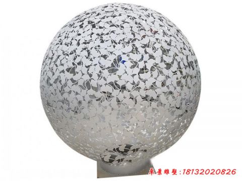 廣場銀杏葉鏤空球