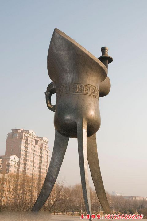 廣場(chǎng)大型酒樽