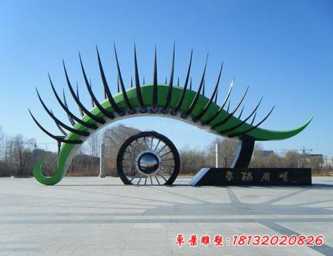 廣場(chǎng)大型抽象眼睛