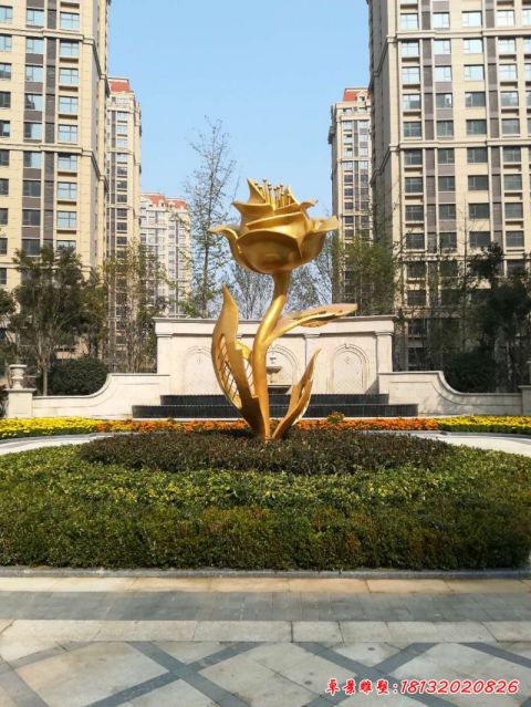 小區(qū)玫瑰花