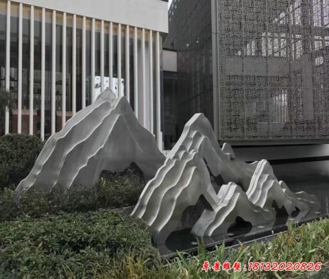 公園小區(qū)假山