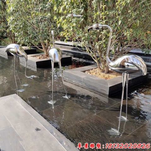 抽象 火烈鳥