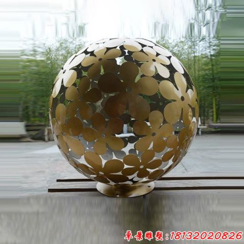 花型鏤空球