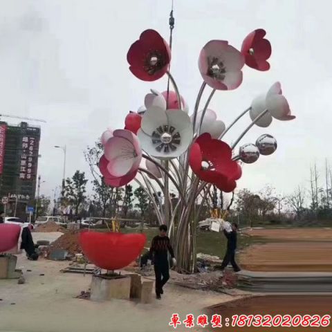 廣場花朵