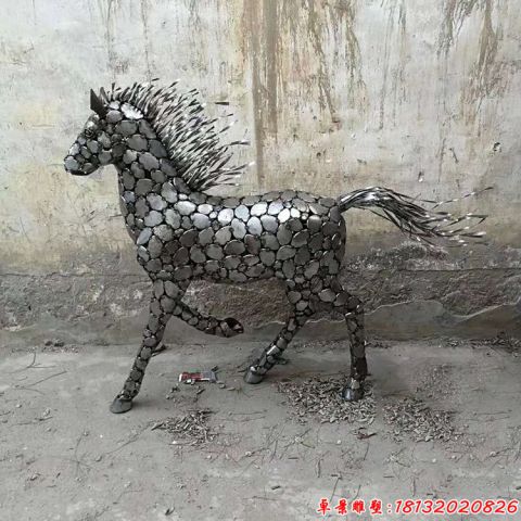 抽象馬駒