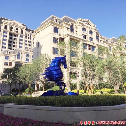 小區(qū)抽象馬