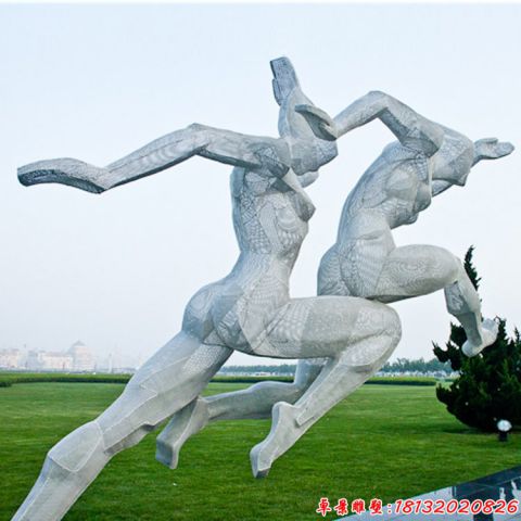 抽象跳遠(yuǎn)人物