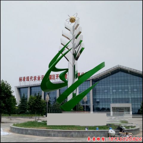 抽象小麥