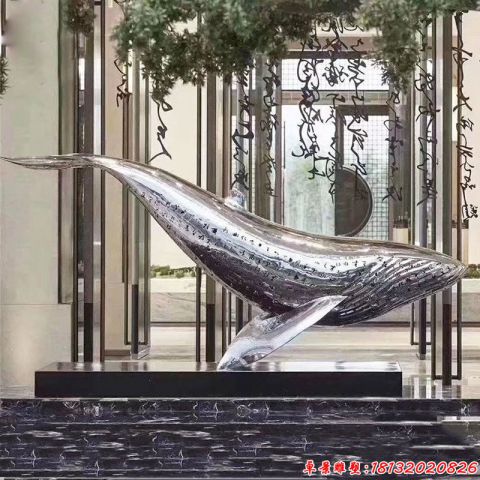 燈光效果鏤空鯨魚