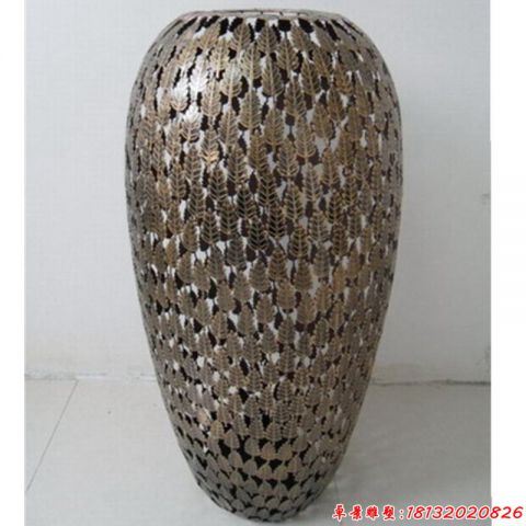 鏤空樹(shù)葉花瓶