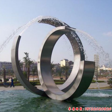 廣場(chǎng)噴水圓環(huán)