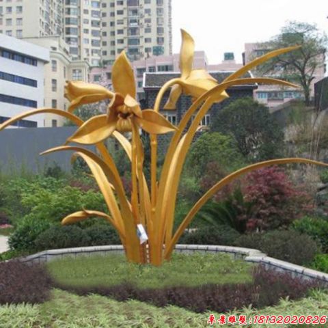 公園小區(qū)蘭花