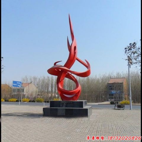 抽象街邊造型