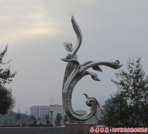 廣場(chǎng)馬蘭花