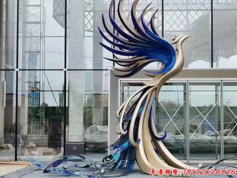 抽象飛翔鳳凰