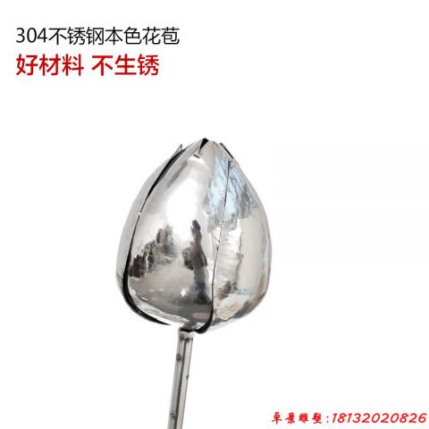 抽象花苞藝術造型