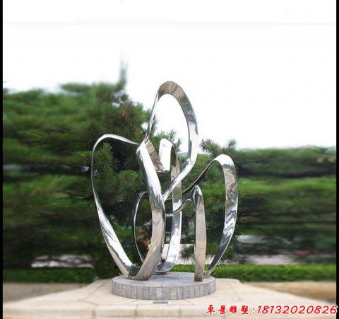 公園鏡面絲綢
