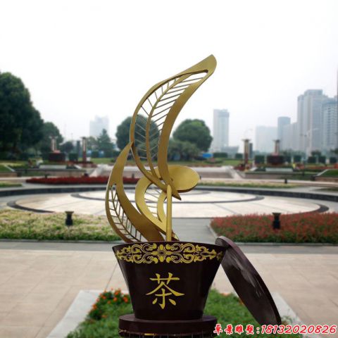 公園抽象葉子擺件