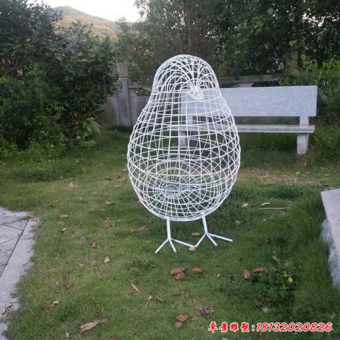 公園鏤空鳥兒