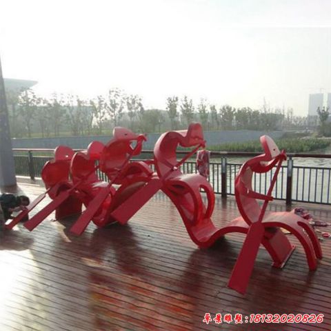 劃船景觀