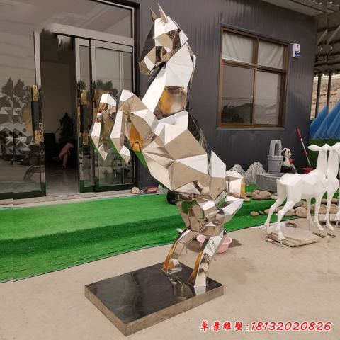 幾何抽象馬景觀