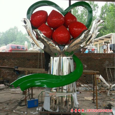 創(chuàng)意草莓景觀