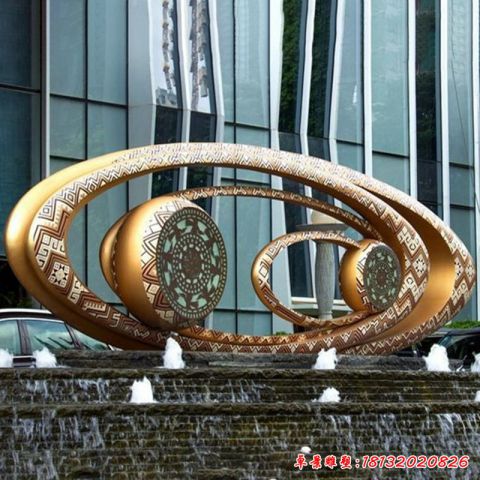 企業(yè)抽象眼睛景觀