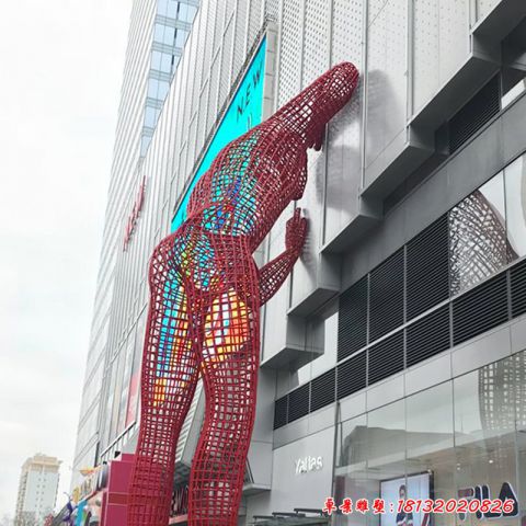 大型抽象鏤空蜘蛛俠