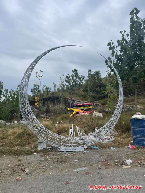 立體月亮鏤空